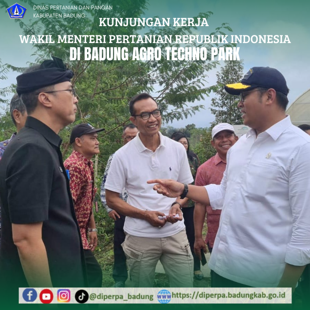 Kunjungan Kerja Wakil Menteri Pertanian RI di Badung Agro Techno Park