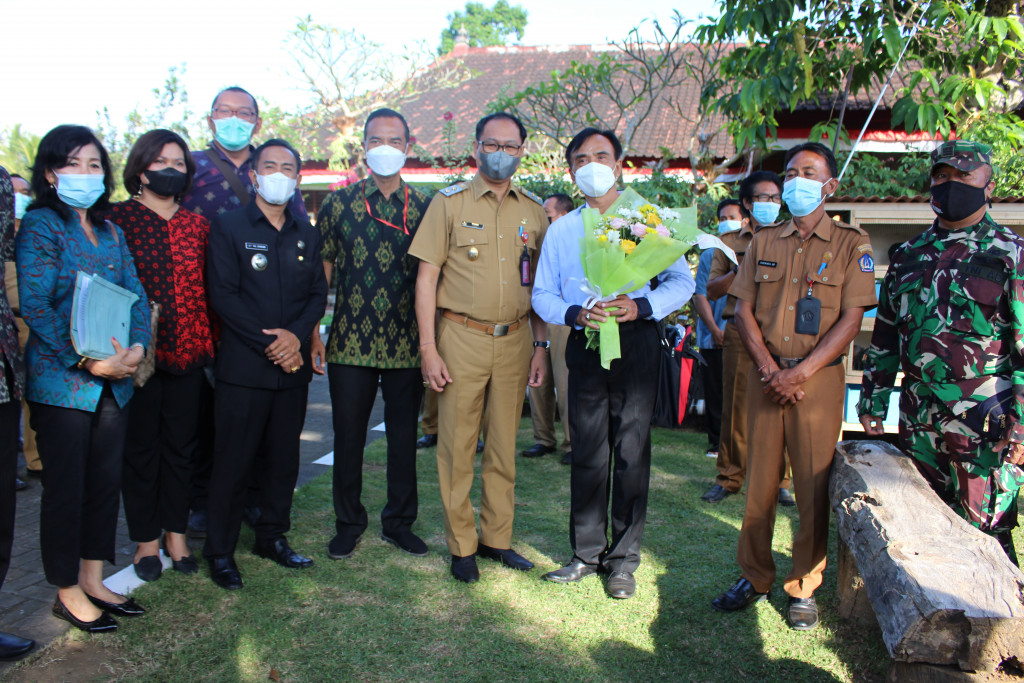 WAKIL BUPATI BADUNG MENERIMA TIM PENILAI BPP, GAPOKTAN, PENYULUH DAN PETANI BERPRESTASI TINGKAT PROVINSI BALI