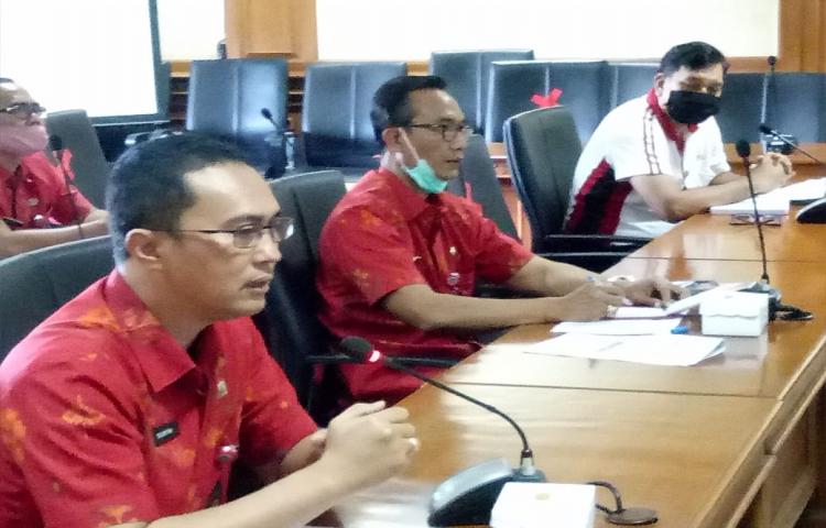 Didampingi Kabid PSP dan Panluh Ka. Diperpa Hadiri Rapat Kerja Pansus DPRD Kab. Badung Membahas RDTR Kec. Mengwi