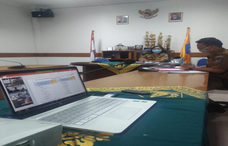 Kabid TPH didampingi Kasi Produksi Hadiri Rapat Persiapan Bangunan Dryer/RMU Tahun 2020 via Vidcon dengan Dirjen TP Direktorat Pengolahan dan Pemasaran Hasil TP