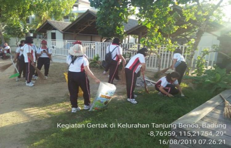 Kelurahan Tanjung Benoa Lokus Gertak Badung Bersih Dinas Pertanian dan Pangan Kabupaten Badung