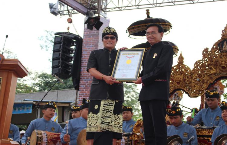 Pecahkan rekor MURI Festival Budaya Pertanian Badung 2018