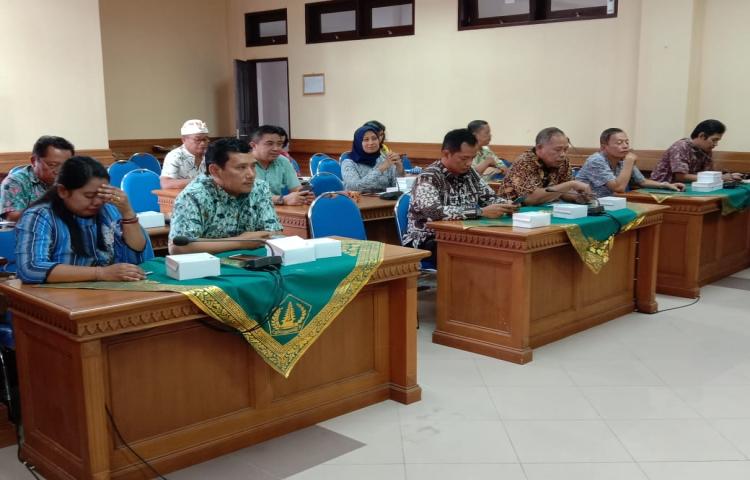 Penerimaan Tamu DPRD Kabupaten Pacitan Provinsi Jawa Timur