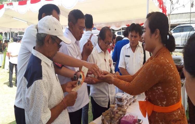 Peran Serta Dinas Pertanian dan Pangan Kab. Badung dalam kegiatan Pasar Murah Galungan dan Kuningan