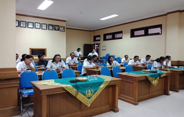 Rapat Kegiatan Pemeliharaan Kesehatan dan Pencegahan Penyakit Menular Ternak Tahun 2019