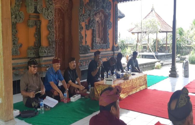 Rapat Pekaseh dan Kelihan Subak Abian se-Kabupaten Badung