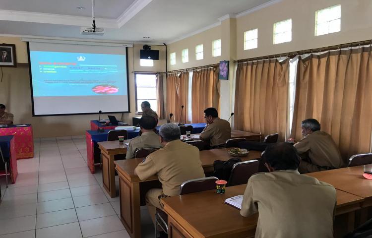 Rapat Rutin, Koordinasi, Sinkronisasi dan Verifikasi  Data Statistik Tanaman Pangan dan Hortikultura di Kecamatan Mengwi