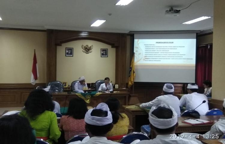 Rapat Tim Kerja Festival Budaya Pertanian (FBP) ke 8 Tahun 2019