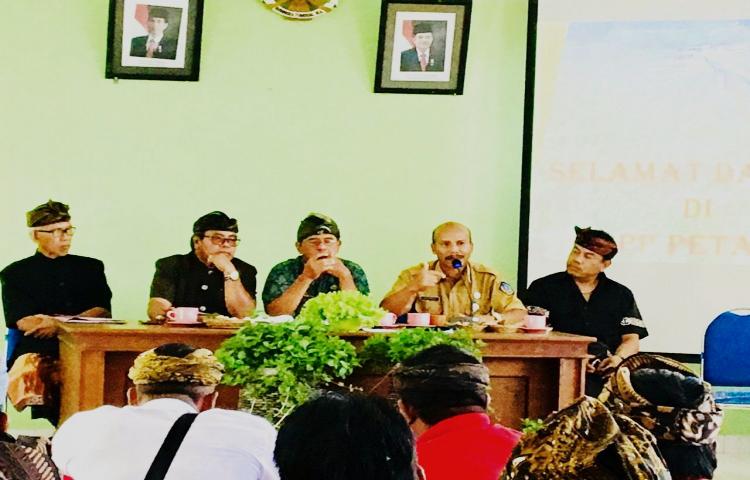 Road Show Pembentukan Majelis Alit Subak di Kecamatan Petang