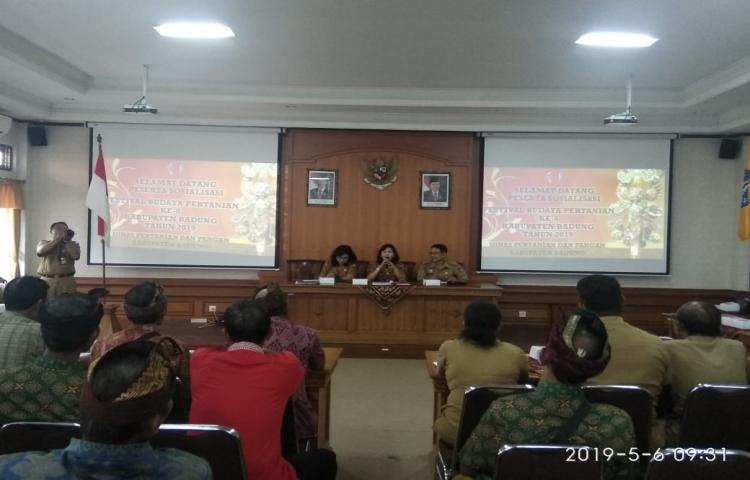 Sosialisasi Festival Budaya Pertanian (FBP) Ke 8 Tahun 2019