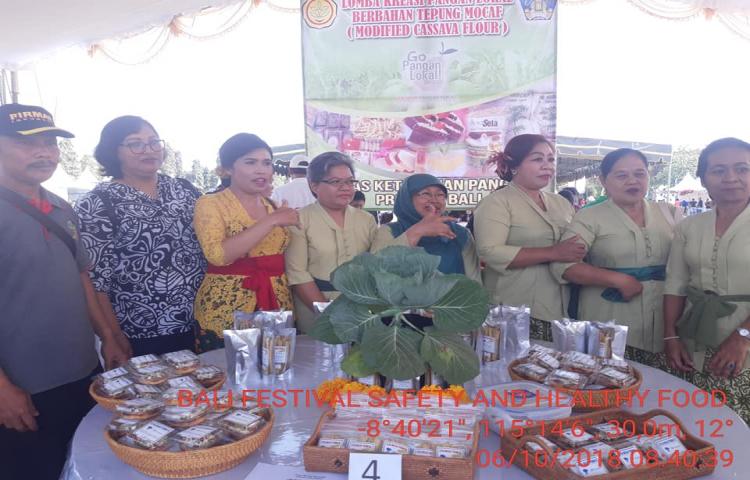 Wakil Kabupaten Badung meraih peringkat III dalam Bali Festival Safety and Healthy Food 2018